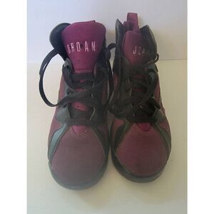 Air Jordan Retro 7 GS Kid's Mulberry Sneaker Sports Shoes Size 5.5Y